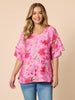 Summer Gala Top - Hot Pink