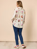 Central Park Floral Print Shirt - Natural Multi