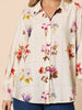 Central Park Floral Print Shirt - Natural Multi