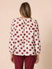 Bordeaux Spot Top - Shiraz Multi