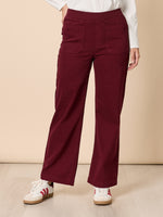 Carpenter Wide Leg Pull on Jean - Shiraz