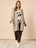 Toulouse Floral Print Top - Coffee Ivory