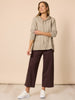 Cirque Hooded Diamante Knit - Latte