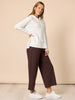 Cirque Hooded Diamante Knit - Winter White