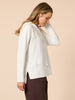 Cirque Hooded Diamante Knit - Winter White