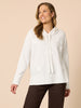 Cirque Hooded Diamante Knit - Winter White