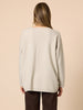 Rochelle Side Button Knit - Natural