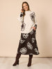 Mimosa Floral Print Knit - Natural