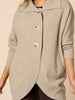 Café Longline Cardigan - Latte