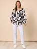 Rive Gauche Top - Navy Multi