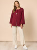 Alpha Script Jacket - Shiraz