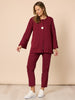 Alpha Script Jacket - Shiraz