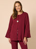 Alpha Script Jacket - Shiraz