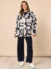 Rive Gauche Shacket - Navy Multi