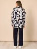 Rive Gauche Shacket - Navy Multi