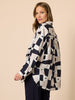 Rive Gauche Shacket - Navy Multi