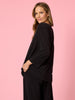 Traveller V Neck Top - Black