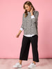 Kimmy Ponte Wide Leg Pant - Black