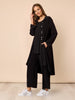 Traveller Pleat Top - Black