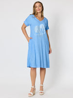 The Elements Dress - Blue