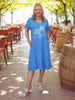 Over the Moon Dress - Blue