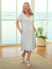 Over the Moon Dress-Natural