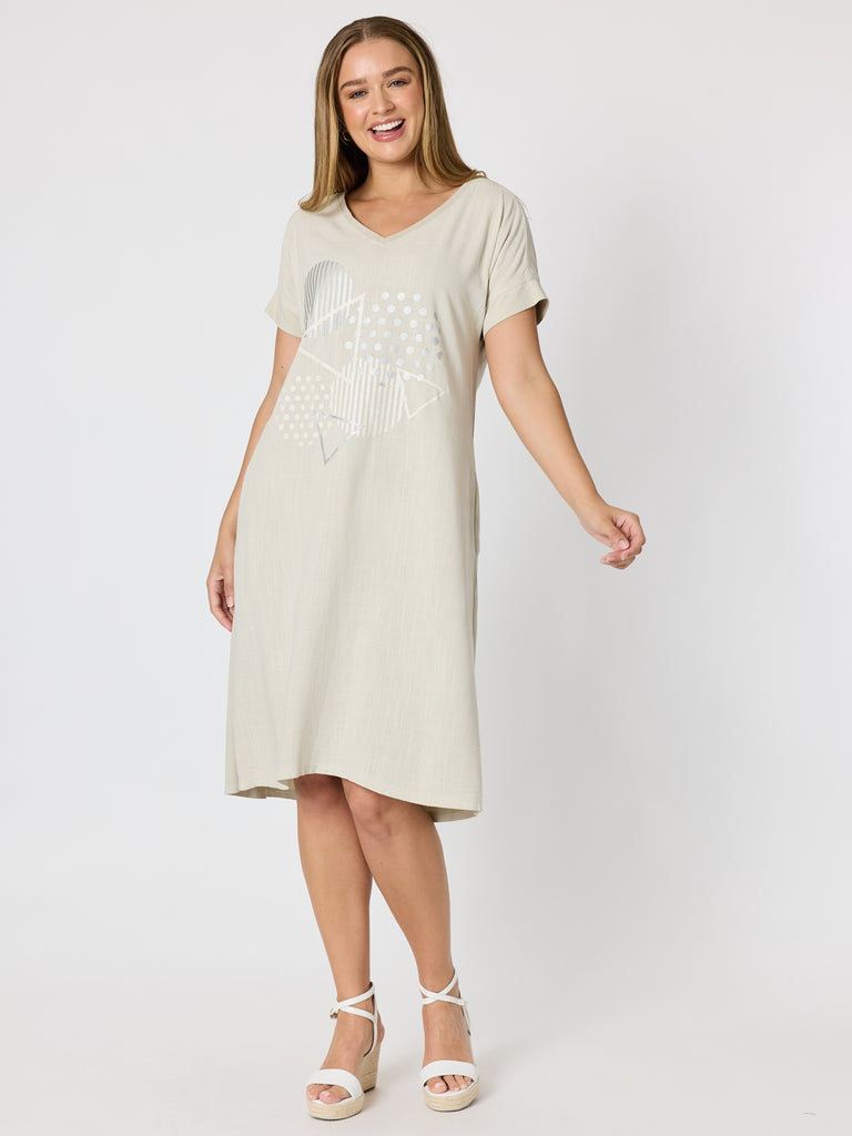 The Elements Dress - Natural