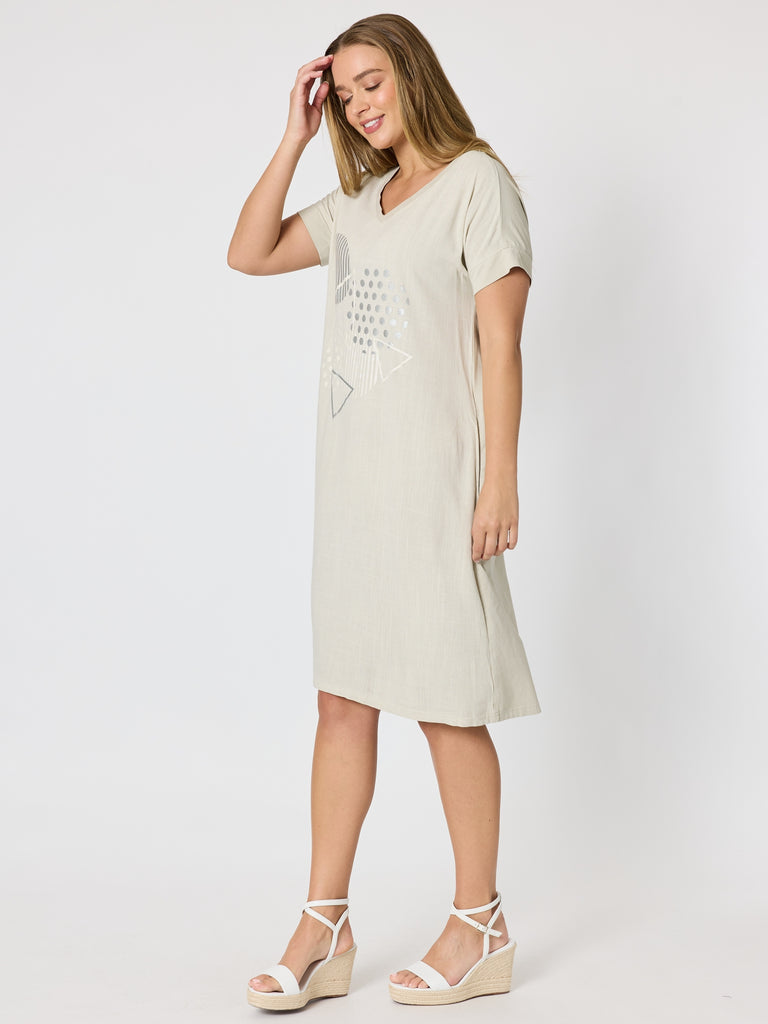 The Elements Dress - Natural