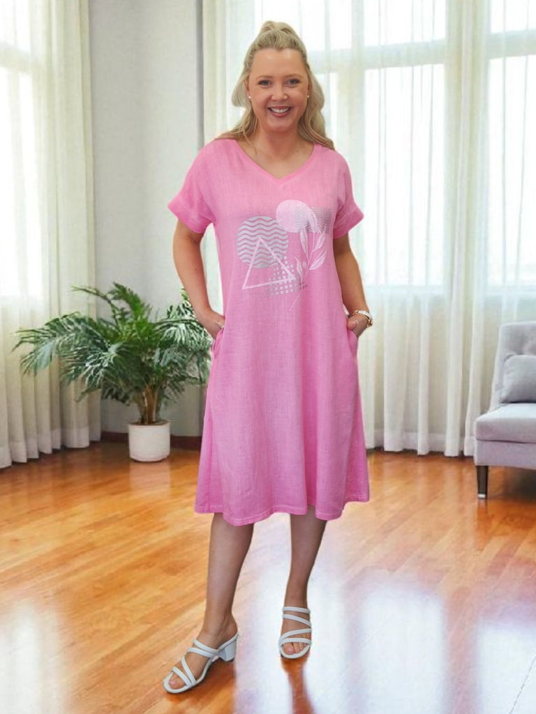 The Elements Dress - Pink