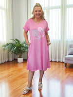 Over the Moon Dress - Pink