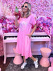 Over the Moon Dress - Pink