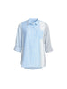Miramar Stripe Print Shirt  - Blue/White