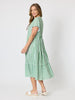 Kalahari Stripe Print Dress - Apple White