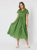 Acacia Cotton Dress - Apple