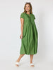 Acacia Cotton Dress - Apple