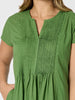 Acacia Cotton Dress - Apple