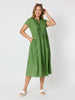 Acacia Cotton Dress - Apple