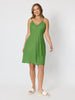 Acacia Cotton Dress - Apple