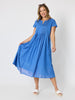 Acacia Cotton Dress - Azure