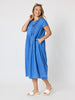 Acacia Cotton Dress - Azure