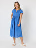Acacia Cotton Dress - Azure