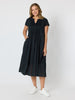 Acacia Cotton Dress - Black