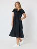 Acacia Cotton Dress - Black