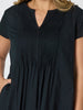 Acacia Cotton Dress - Black