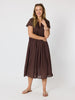 Acacia Cotton Dress - Coffee