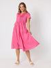 Acacia Cotton Dress - Rose