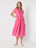 Acacia Cotton Dress - Rose