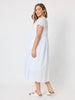 Acacia Cotton Dress - White