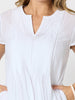 Acacia Cotton Dress - White