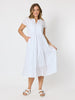 Acacia Cotton Dress - White